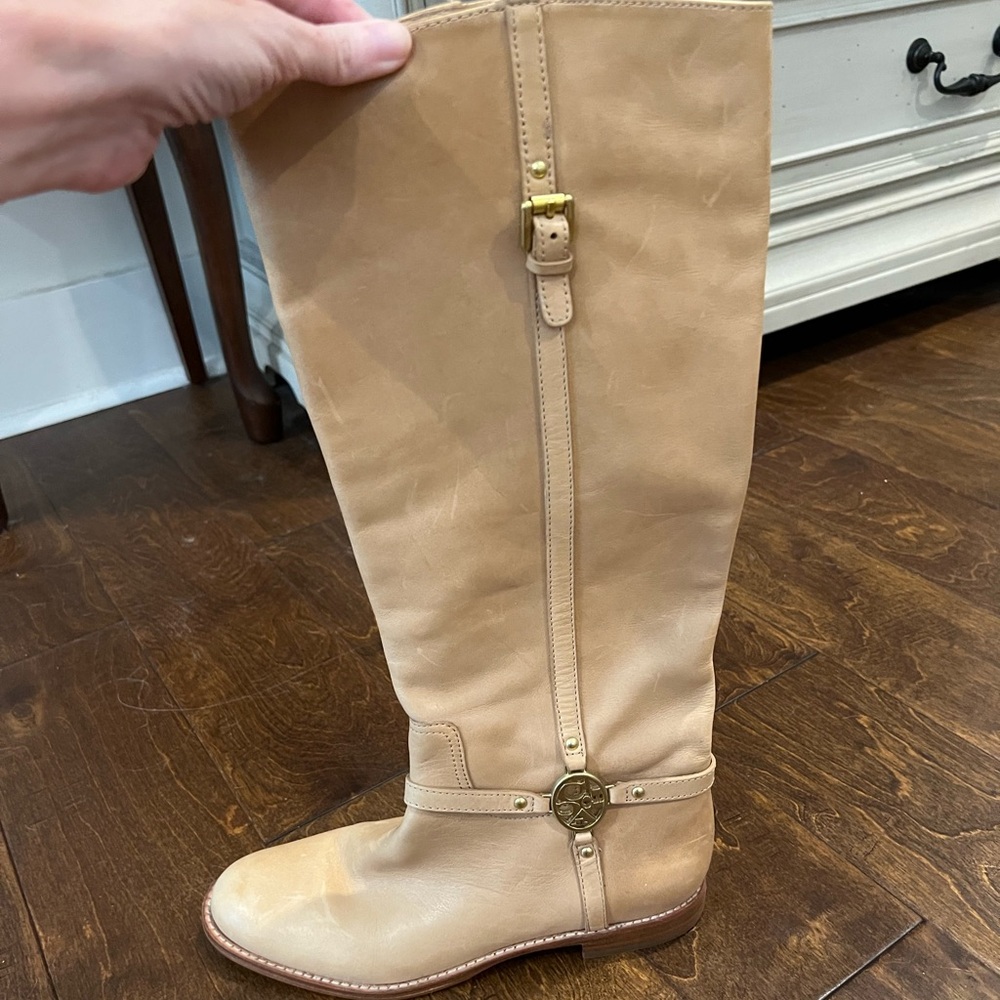 Coach Leather Boots